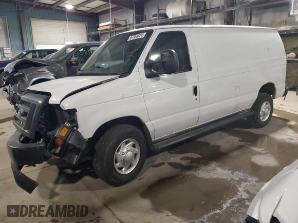 2008 Ford Econoline Cargo Commercial with VIN 1FTSE34P68DB37208, listed as a Copart auction lot 67356624 with Not provided miles and Salvage title. Bid and sale history available at DreamBid. Image 1.