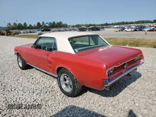 1967 Ford Mustang с VIN 7T01C196570, выставлен на аукционе Copart как лот 70523714 с пробегом 86 101 миль миль и Чистый • Clean title. История ставок и продаж доступна на DreamBid. Изображение 2.