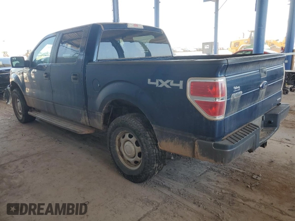 2013 Ford F-150 XL with VIN 1FTFW1EF0DKG54969, listed as a Copart auction lot 59775795 with 177,709 mi miles and Salvage title. Bid and sale history available at DreamBid. Image 2.