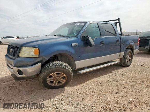 2006 Ford F-150 XLT с VIN 1FTRW12W66FA44362, выставлен на аукционе Copart как лот 57146205 с пробегом Не указан миль и Списание • Salvage title. История ставок и продаж доступна на DreamBid. Изображение 1.