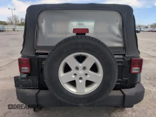 2010 Jeep Wrangler Sport with VIN 1J4AA2D16AL127197, listed as a Copart auction lot 54192935 with 200,595 mi miles and Clean Title. Bid and sale history available at carsss.com. Image 6.