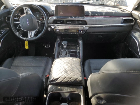 2022 Kia Telluride SX with VIN 5XYP5DHC9NG281139, listed as a Copart auction lot 46356935 with 39,593 mi miles and Salvage Title. Bid and sale history available at carsss.com. Image 8.