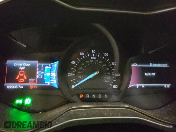 2019 Ford Fusion Titanium with VIN 3FA6P0D96KR222453, listed as a Copart auction lot 48074555 with 122,998 mi miles and Salvage Title. Bid and sale history available at carsss.com. Image 9.