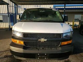 2023 Chevrolet Express Passenger LS z VIN 1GAZGNFP2P1259686, wystawiony jako Copart lot #79679114 z przebiegiem 9 322 mil mil oraz Szkoda całkowita • Salvage title. Historia ofert i sprzedaży dostępna na DreamBid. Obrazek 5.