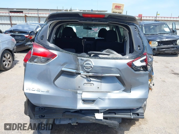 2017 Nissan Rogue SV with VIN 5N1AT2MN2HC730219, listed as a IAAI auction lot 42227960 with 49,740 mi miles and . Bid and sale history available at DreamBid. Image 6.