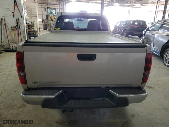 2006 Chevrolet Colorado LT w/1LT with VIN 1GCCS196968325132, listed as a Copart auction lot 49249145 with 58,552 mi miles and Clean Title. Bid and sale history available at carsss.com. Image 6.