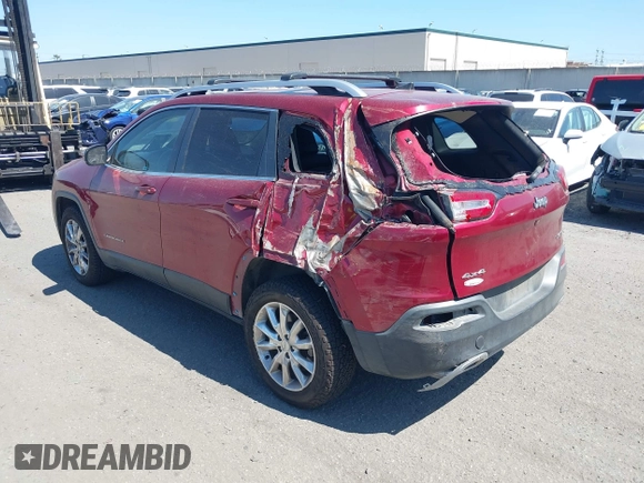 2016 Jeep Cherokee Limited z VIN 1C4PJMDS5GW226671, wystawiony jako IAAI lot #42249438 z przebiegiem 163 204 mil mil oraz . Historia ofert i sprzedaży dostępna na DreamBid. Obrazek 3.