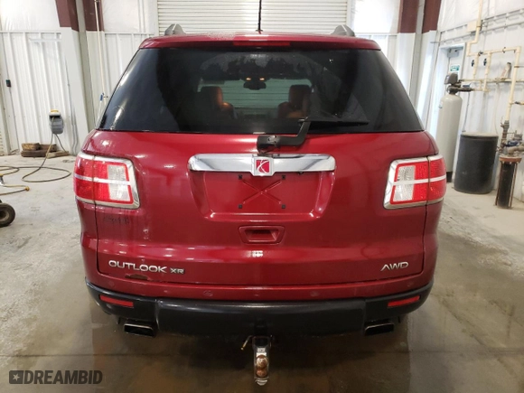 2010 Saturn Outlook XR-L Premium with VIN 5GZLVWED8AJ195336, listed as a Copart auction lot 77908834 with 246,500 mi miles and Salvage Title. Bid and sale history available at carsss.com. Image 6.
