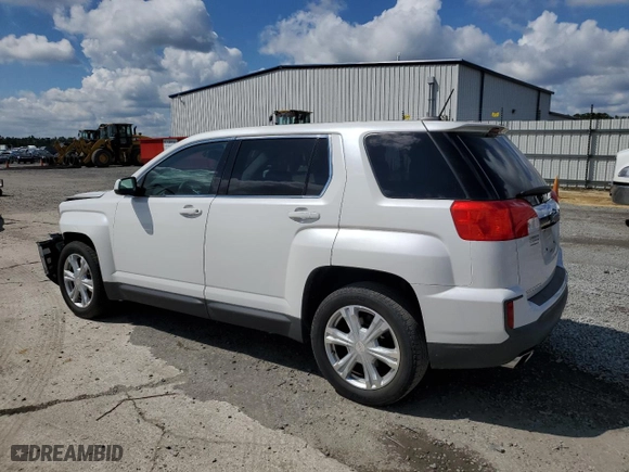 2017 GMC Terrain SLE with VIN 2GKALMEK9H6342860, listed as a Copart auction lot 71165624 with 49,327 mi miles and Salvage Title. Bid and sale history available at carsss.com. Image 2.