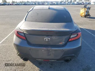 2023 Toyota GR86 with VIN JF1ZNBC10P8754073, listed as a Copart auction lot 89213785 with 35,597 mi miles and Salvage Title. Bid and sale history available at carsss.com. Image 6.