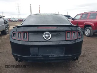 2014 Ford Mustang V6 with VIN 1ZVBP8AM0E5279980, listed as a IAAI auction lot 41943672 with 161,987 mi miles. Bid and sale history available at carsss.com. Image 16.