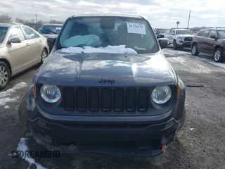 2017 Jeep Renegade Latitude with VIN ZACCJBBB9HPE84485, listed as a IAAI auction lot 41274233 with 85,176 mi miles. Bid and sale history available at carsss.com. Image 11.