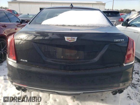 2018 Cadillac CT6 Sport AWD with VIN 1G6KP5R67JU129231, listed as a Copart auction lot 89267215 with 138,886 mi miles and Salvage title. Bid and sale history available at DreamBid. Image 6.