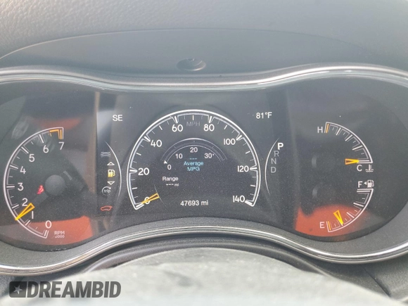 2018 Jeep Grand Cherokee Laredo E with VIN 1C4RJEAG8JC125762, listed as a Copart auction lot 49037935 with 47,693 mi miles and Clean Title. Bid and sale history available at carsss.com. Image 9.