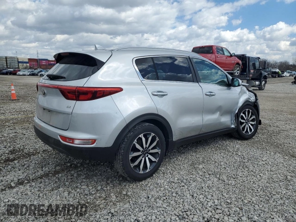 2017 Kia Sportage EX with VIN KNDPN3AC7H7168540, listed as a Copart auction lot 50452175 with 82,307 mi miles and Salvage Title. Bid and sale history available at carsss.com. Image 3.