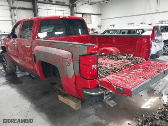 2014 Chevrolet Silverado 1500 LTZ with VIN 3GCUKSEC9EG377455, listed as a IAAI auction lot 41640229 with 137,755 mi miles. Bid and sale history available at carsss.com. Image 3.
