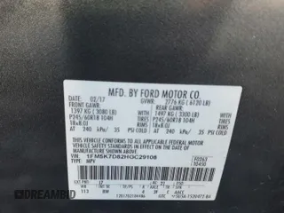 2017 Ford Explorer XLT z VIN 1FM5K7D82HGC29108, wystawiony jako Copart lot #59515215 z przebiegiem 108 720 mil mil oraz Szkoda całkowita • Salvage title. Historia ofert i sprzedaży dostępna na DreamBid. Obrazek 13.