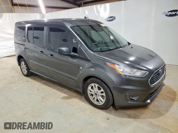 2019 Ford Transit Connect XLT with VIN NM0GE9F24K1397770, listed as a Copart auction lot 62467925 with 90,220 mi miles and Clean title. Bid and sale history available at DreamBid. Image 4.