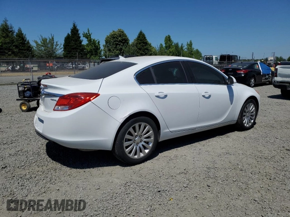 2012 Buick Regal with VIN 2G4GR5EK1C9115451, listed as a Copart auction lot 60052365 with 144,660 mi miles and Salvage title. Bid and sale history available at DreamBid. Image 3.