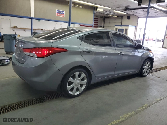 2013 Hyundai Elantra GLS PZEV with VIN KMHDH4AE2DU992373, listed as a Copart auction lot 51238635 with 117,561 mi miles and Salvage Title. Bid and sale history available at carsss.com. Image 3.