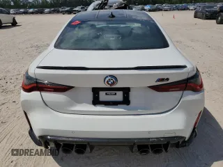 2023 BMW M4 Competition with VIN WBS33AZ0XPCL63002, listed as a Copart auction lot 61737994 with 15,530 mi miles and Salvage Title. Bid and sale history available at carsss.com. Image 6.