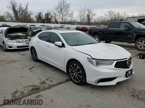 2020 Acura TLX with VIN 19UUB2F3XLA002508, listed as a Copart auction lot 83559954 with 101,422 mi miles and Salvage Title. Bid and sale history available at carsss.com. Image 10.