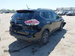 2016 Nissan Rogue SL with VIN 5N1AT2MV8GC879202, listed as a IAAI auction lot 41990985 with 118,198 mi miles and . Bid and sale history available at DreamBid. Image 4.