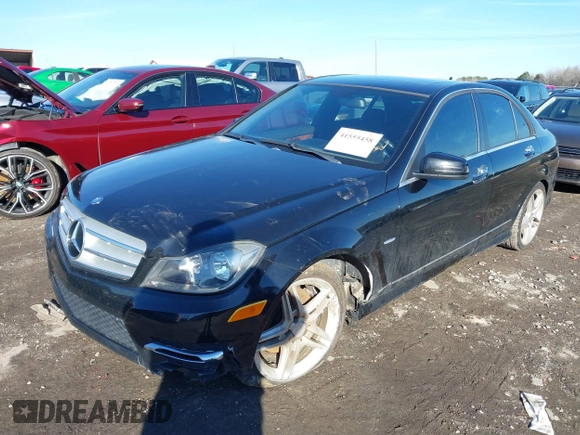 2012 Mercedes-Benz C 350 Sport with VIN WDDGF5HB5CR220949, listed as a IAAI auction lot 41555458 with 126,051 mi miles and . Bid and sale history available at DreamBid. Image 18.