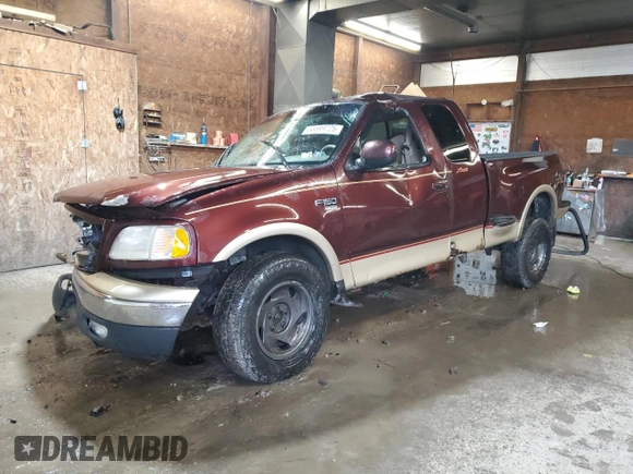 2000 Ford F-150 XL with VIN 2FTRX08L4YCA83664, listed as a Copart auction lot 58899725 with Not provided miles and Salvage title. Bid and sale history available at DreamBid. Image 1.