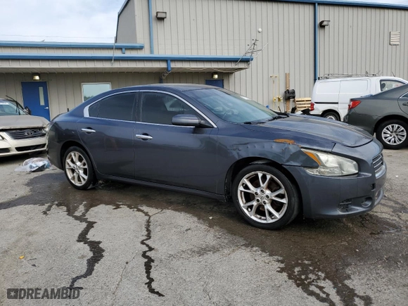 2012 Nissan Maxima 3.5 S with VIN 1N4AA5AP7CC802015, listed as a Copart auction lot 71313984 with 0 mi miles and Salvage Title. Bid and sale history available at carsss.com. Image 4.