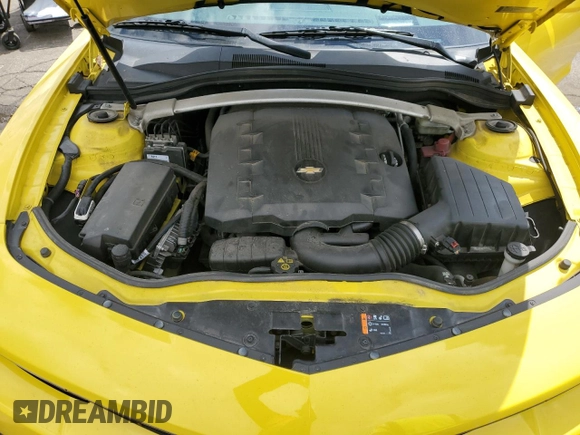 2014 Chevrolet Camaro LT z VIN 2G1FC3D36E9289852, wystawiony jako Copart lot #54087505 z przebiegiem 111 182 mil mil oraz Szkoda całkowita • Salvage title. Historia ofert i sprzedaży dostępna na DreamBid. Obrazek 11.