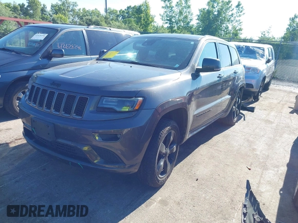 2016 Jeep Grand Cherokee Overland with VIN 1C4RJFCGXGC443961, listed as a IAAI auction lot 42639434 with 122,216 mi miles and . Bid and sale history available at DreamBid. Image 18.