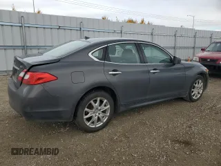2011 Infiniti M37 with VIN JN1BY1AR2BM371065, listed as a Copart auction lot 74764014 with 175,130 mi miles and Salvage Title. Bid and sale history available at carsss.com. Image 3.