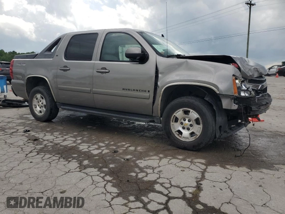 2007 Chevrolet Avalanche LTZ z VIN 3GNFK12377G199532, wystawiony jako Copart lot #57481235 z przebiegiem 226 580 mil mil oraz Szkoda całkowita • Salvage title. Historia ofert i sprzedaży dostępna na DreamBid. Obrazek 4.