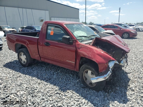 2005 Chevrolet Colorado Z85 with VIN 1GCCS148858217267, listed as a Copart auction lot 52488465 with 153,960 mi miles and Salvage Title. Bid and sale history available at carsss.com. Image 4.
