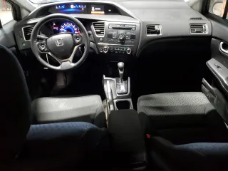 2015 Honda Civic LX with VIN 19XFB2F56FE066247, listed as a Copart auction lot 53263985 with 90,771 mi miles and Salvage Title. Bid and sale history available at carsss.com. Image 8.