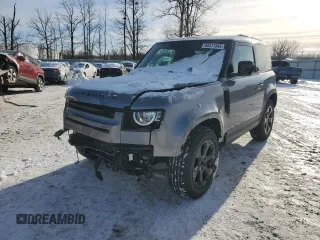 2023 Land Rover Defender S with VIN SALEJ6EX7P2243744, listed as a Copart auction lot 88471945 with 18,822 mi miles and Salvage title. Bid and sale history available at DreamBid. Image 1.