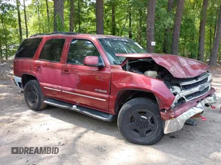 2003 Chevrolet Tahoe LT with VIN 1GNEK13Z73J229314, listed as a IAAI auction lot 42414503 with 256,182 mi miles and . Bid and sale history available at DreamBid. Image 1.