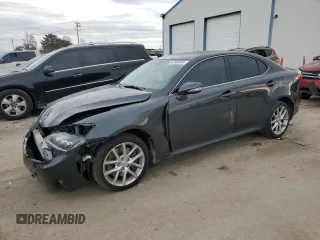 2011 Lexus IS 350 with VIN JTHCE5C22B5001664, listed as a Copart auction lot 87400354 with 75,293 mi miles and Salvage title. Bid and sale history available at DreamBid. Image 1.