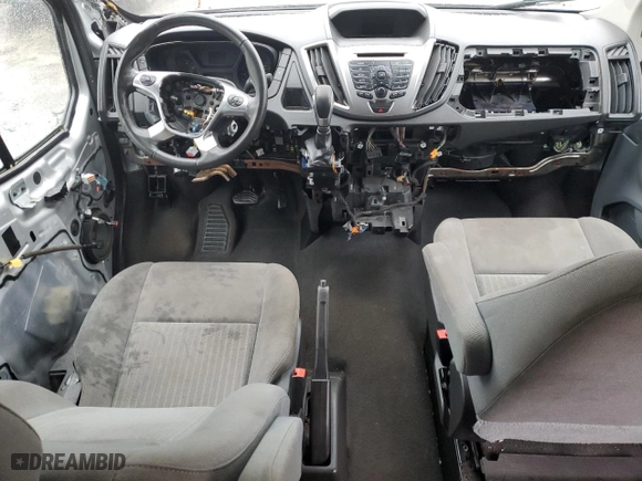 2016 Ford Transit Wagon XL with VIN 1FBZX2ZG8GKB05385, listed as a Copart auction lot 44406105 with 0 mi miles and Salvage Title. Bid and sale history available at carsss.com. Image 8.