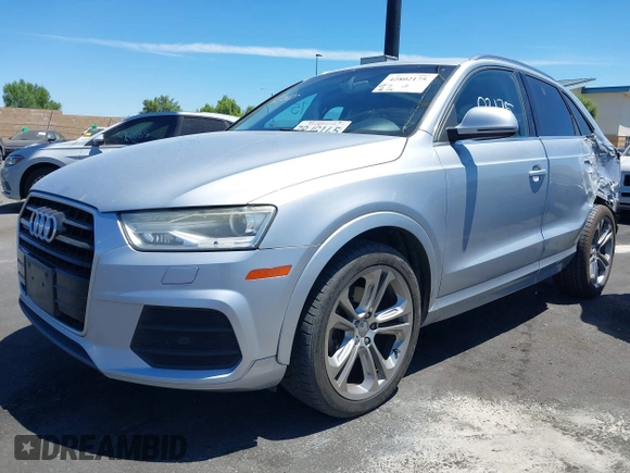 2016 Audi Q3 Premium Plus with VIN WA1EFCFS7GR006750, listed as a IAAI auction lot 42802175 with 96,248 mi miles and . Bid and sale history available at DreamBid. Image 20.