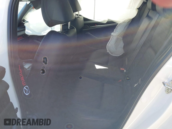 2023 Mazda 3 S Select with VIN JM1BPAKM9P1615449, listed as a IAAI auction lot 41576896 with 27,712 mi miles and . Bid and sale history available at DreamBid. Image 8.