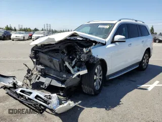 2017 Mercedes-Benz GLS with VIN 4JGDF6EE3HA880149, listed as a Copart auction lot 61208413 with 106,024 mi miles. Bid and sale history available at carsss.com. Image 1.