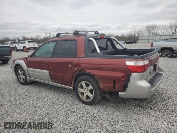 2003 Subaru Baja with VIN 4S4BT61C737109851, listed as a Copart auction lot 51090595 with 194,579 mi miles and Salvage Title. Bid and sale history available at DreamBid. Image 2.
