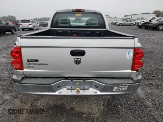 2006 Dodge Dakota SLT with VIN 1D7HE48K86S605839, listed as a Copart auction lot 78135534 with 205,283 mi miles and Salvage Title. Bid and sale history available at DreamBid. Image 6.