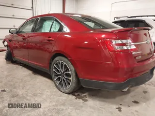2017 Ford Taurus SHO with VIN 1FAHP2KT2HG127780, listed as a IAAI auction lot 41503256 with 55,547 mi miles and . Bid and sale history available at DreamBid. Image 3.