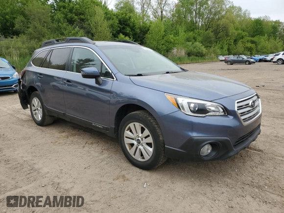2015 Subaru Outback Premium with VIN 4S4BSBHC7F3337829, listed as a Copart auction lot 57609355 with 126,647 mi miles and Clean title. Bid and sale history available at DreamBid. Image 4.