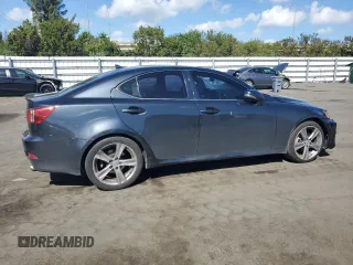 2011 Lexus IS 250 with VIN JTHBF5C23B5138850, listed as a Copart auction lot 44443045 with 116,358 mi miles and Salvage Title. Bid and sale history available at DreamBid. Image 3.