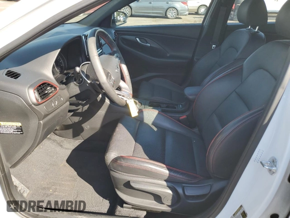 2018 Hyundai Elantra GT Sport with VIN KMHH55LC4JU073160, listed as a Copart auction lot 74827894 with 28,226 mi miles and Clean Title. Bid and sale history available at carsss.com. Image 7.