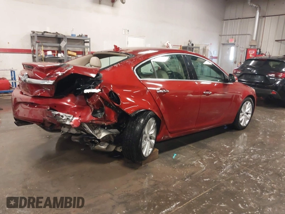 2014 Buick Regal Premium I z VIN 2G4GN5EX5E9266948, wystawiony jako IAAI lot #40739406 z przebiegiem 107 488 mil mil oraz . Historia ofert i sprzedaży dostępna na DreamBid. Obrazek 4.